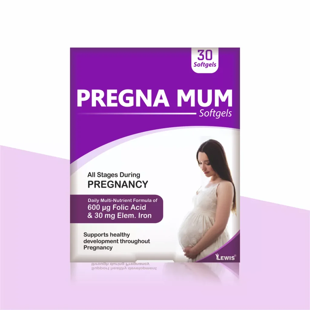 PREGNA MUM prenatal multivitamin softgels