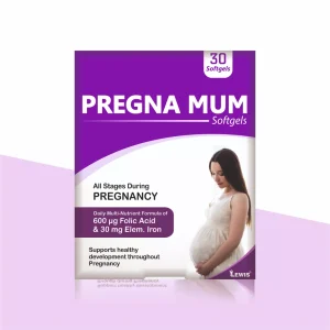 PREGNA MUM prenatal multivitamin softgels