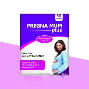 PREGNA MUM PLUS – Prenatal Softgels With Omega-3 (EPA & DHA)